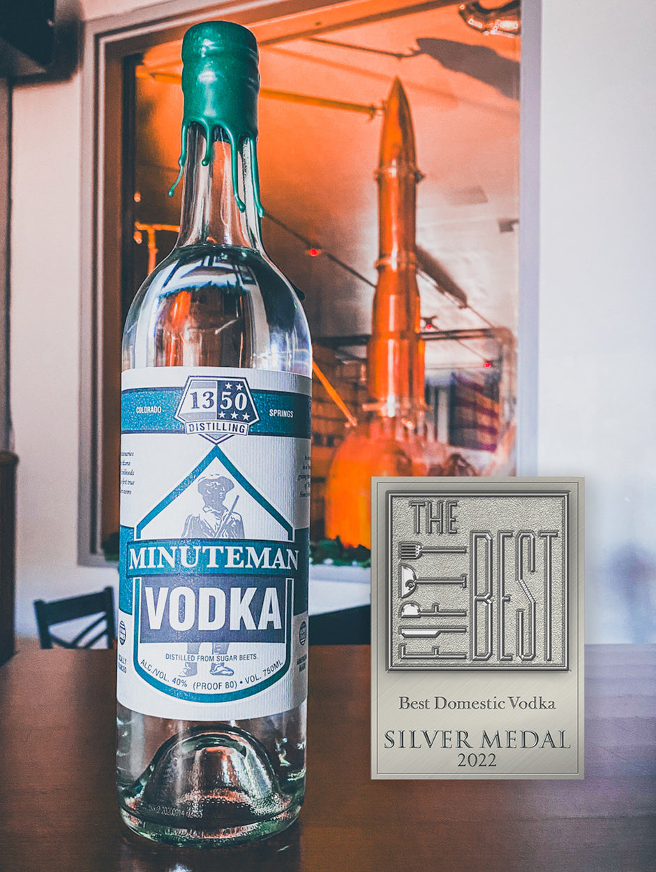 Minuteman Vodka - Covid Edition Bottle